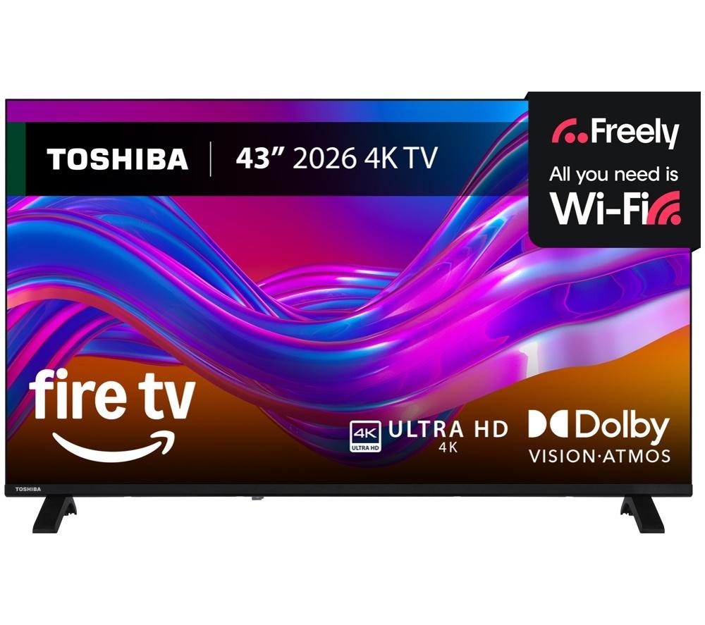 TOSHIBA 43UF2653DB 43” Smart 4K Ultra HD HDR LED TV