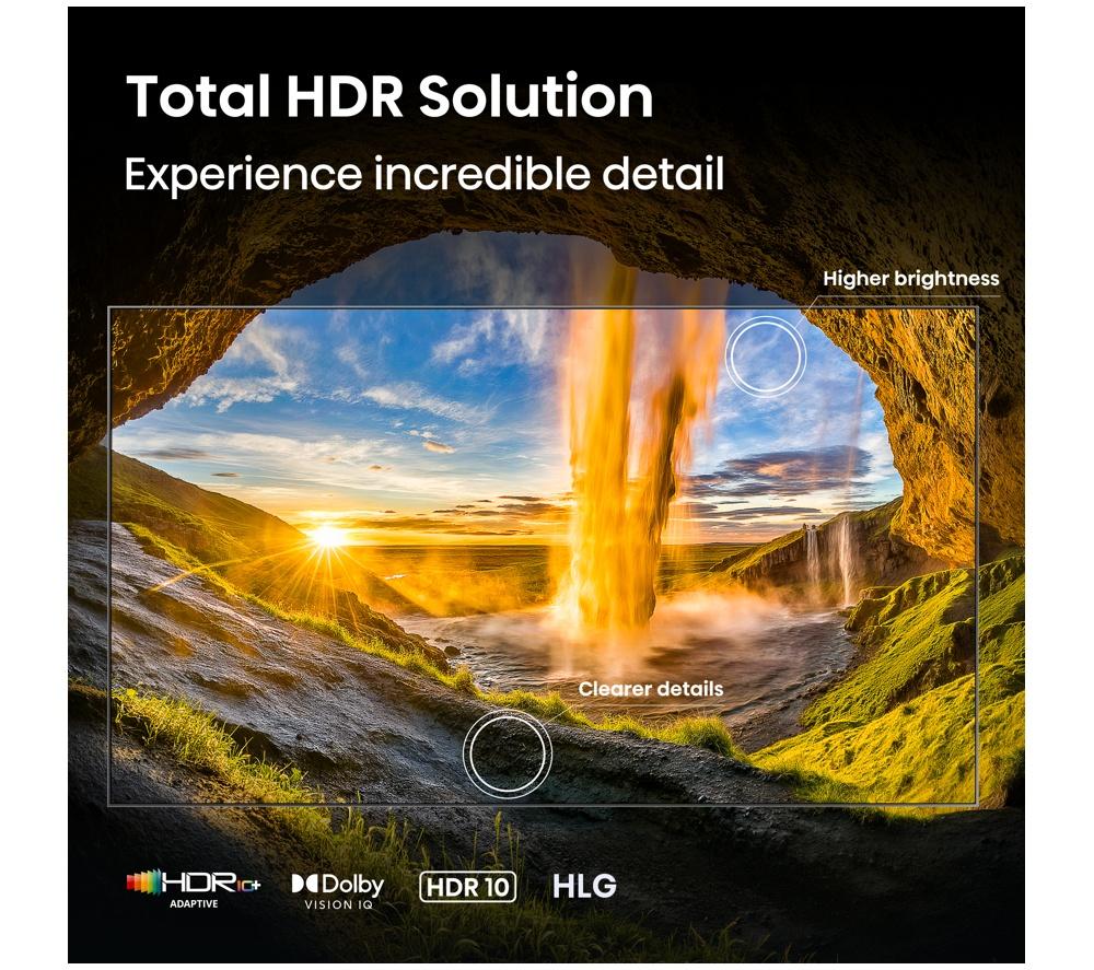 HISENSE A7S Smart TV QLED 4K de 55" con IA y Freely - 55A7STUK