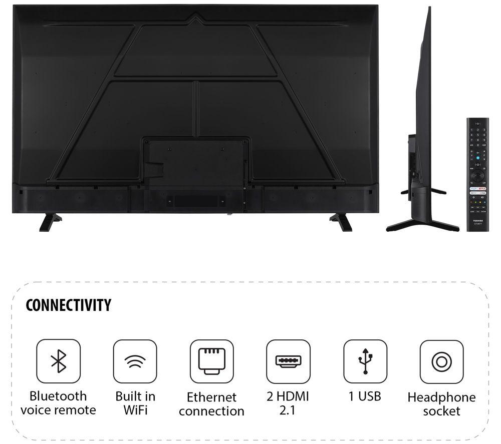 TOSHIBA 65UF2653DB Smart TV LED HDR 4K Ultra HD de 65"