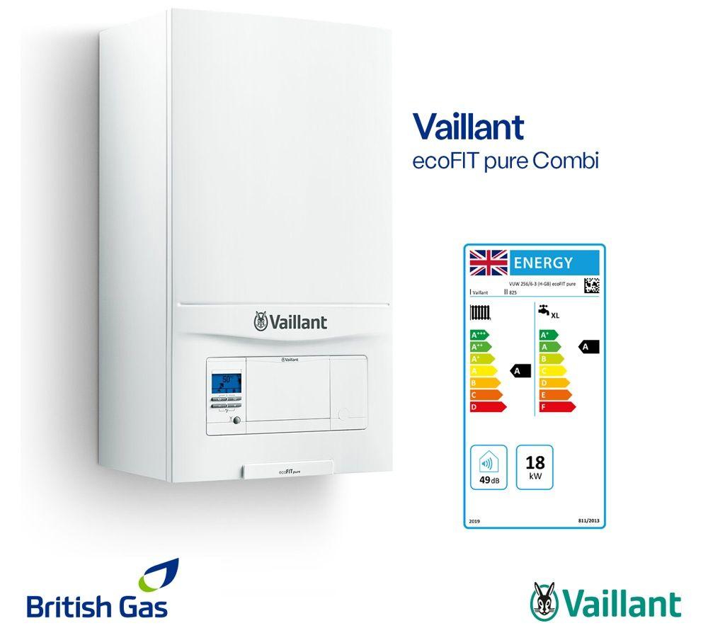 VAILLANT ecoFit Pure 835 Gas Combi Boiler - Installed by British Gas
