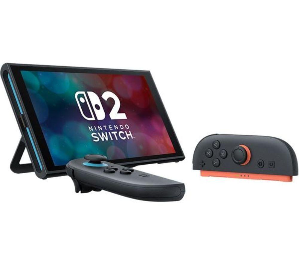 NINTENDO Switch 2, Super Mario Bros 40th Anniversary Keychain, Super Mario Galaxy 1 & 2 & Mario Kart World Bundle