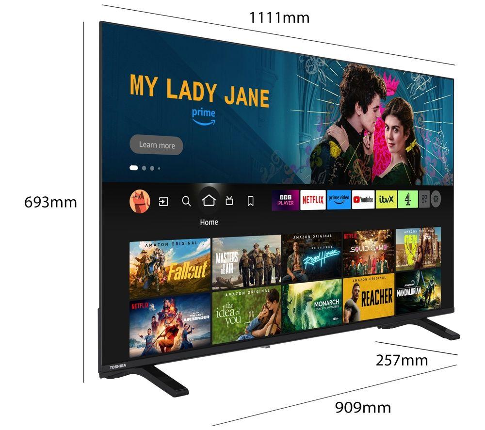 TOSHIBA 50UF2653DB 50” Smart 4K Ultra HD HDR LED TV
