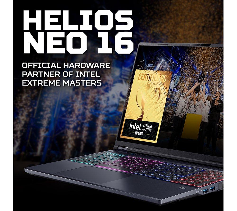 ACER Predator Helios Neo 16 AI 16" Gaming Laptop - Intel® Core™ Ultra 9, RTX 5080, 1 TB SSD
