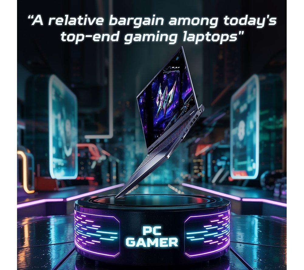 ACER Predator Helios Neo 16 AI 16" Gaming Laptop - Intel® Core™ Ultra 9, RTX 5080, 1 TB SSD