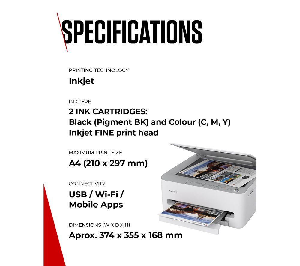 Impresora de inyección de tinta inalámbrica todo en uno CANON PIXMA TS4151i