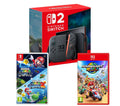 NINTENDO Switch 2, Mario Kart World & Super Mario Galaxy 1 & 2 Bundle