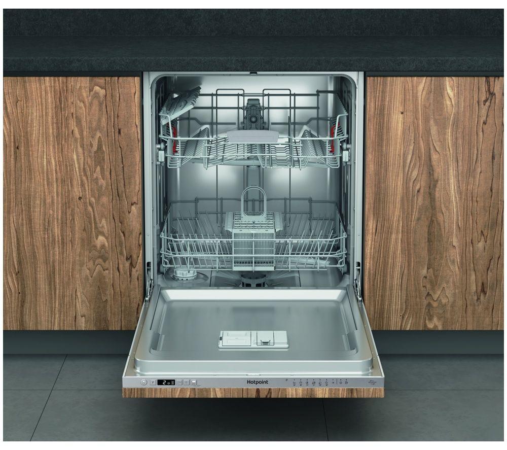 Lavavajillas integrado de tamaño completo HOTPOINT ActiveDry HP2IFC14BN6UK - Plata