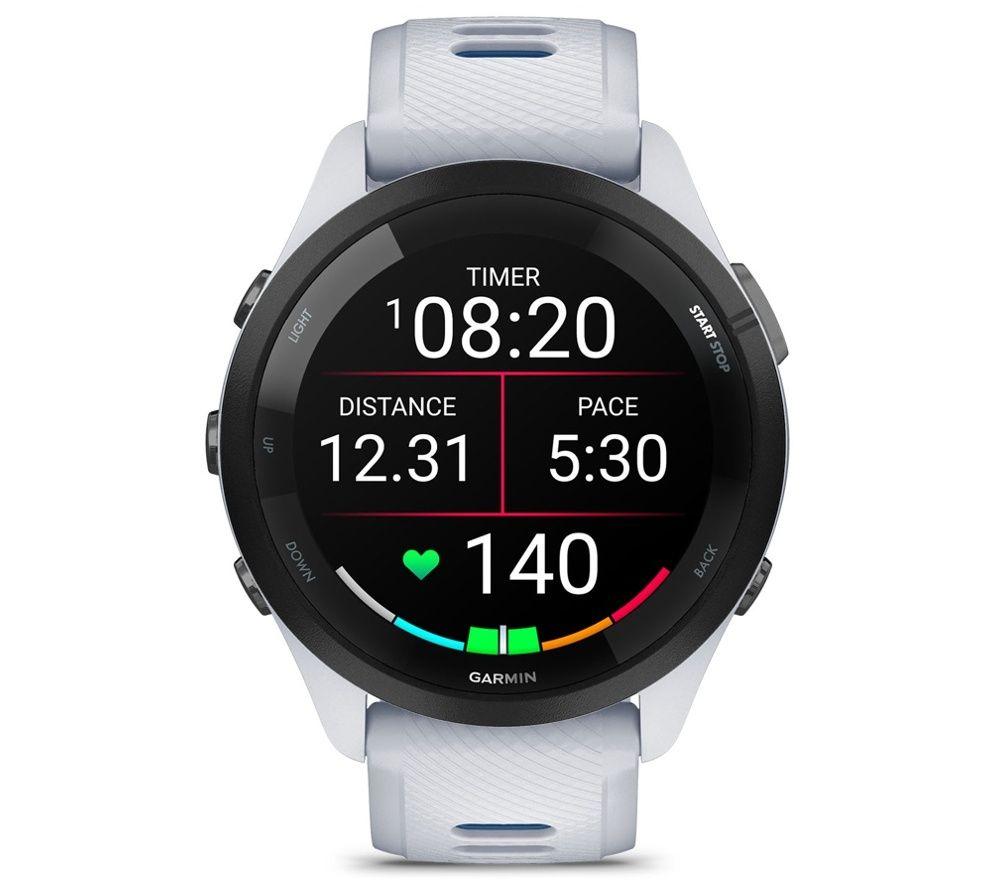 GARMIN Forerunner 265 Sportuhr - Tidal Blue, 46 mm