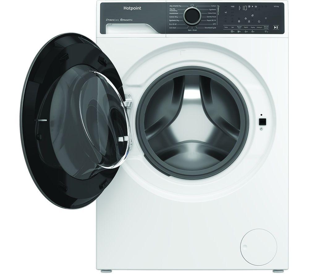 HOTPOINT Fabric Care Pro HPD 9693 CARE UK 9 kg Washer Dryer - White