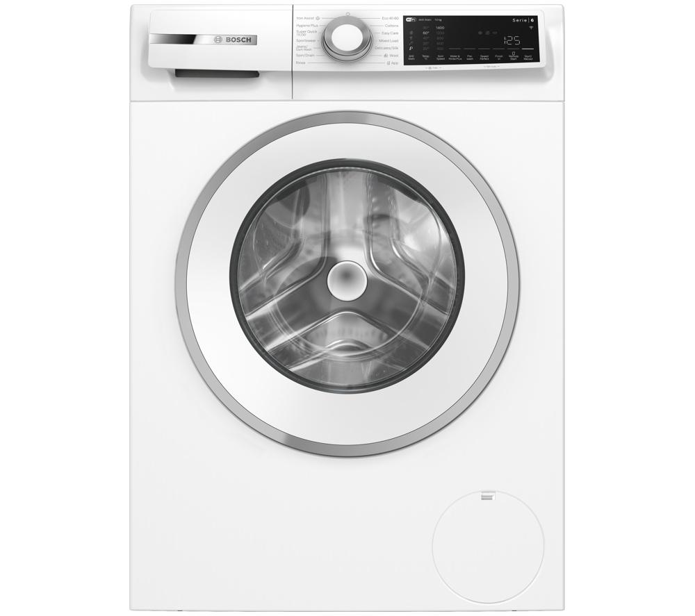 BOSCH Series 6 WGJ25400GB WiFi-enabled 10 kg 1400 Spin Washing Machine - White