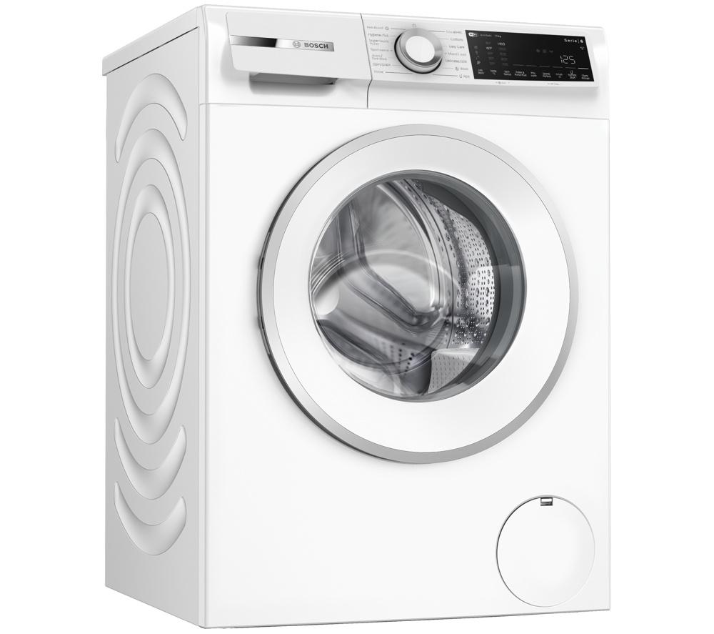 Lavadora BOSCH Serie 6 WGJ25400GB con Wi-Fi, 10 kg, 1400 rpm - Blanca