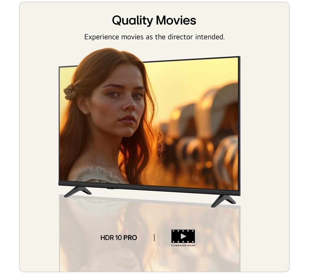 LG QNED72 43" QNED AI 4K HDR Smart TV 2026 - 43QNED72B6B