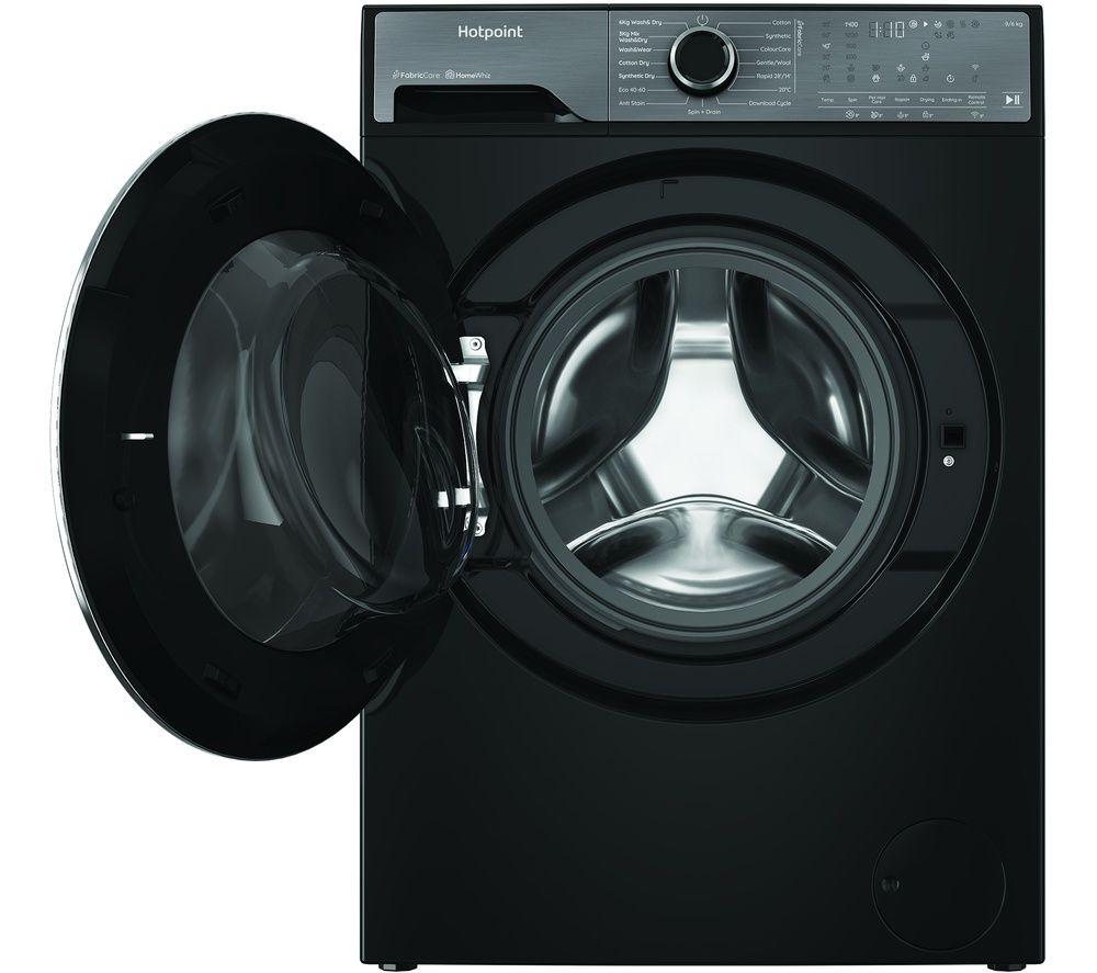 HOTPOINT Fabric Care Pro HPD 9693B CARE UK 9 kg Washer Dryer - Black
