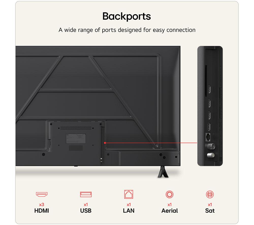 LG NU80 55" LED 4K HDR Smart TV 2026 - 55NU800B6LA