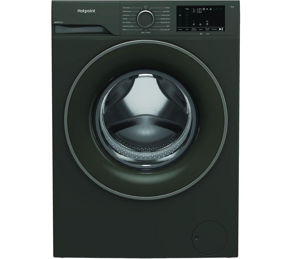 HOTPOINT Anti Stain H 101G UK 10 kg 1400 Spin Washing Machine - Manhattan Grey