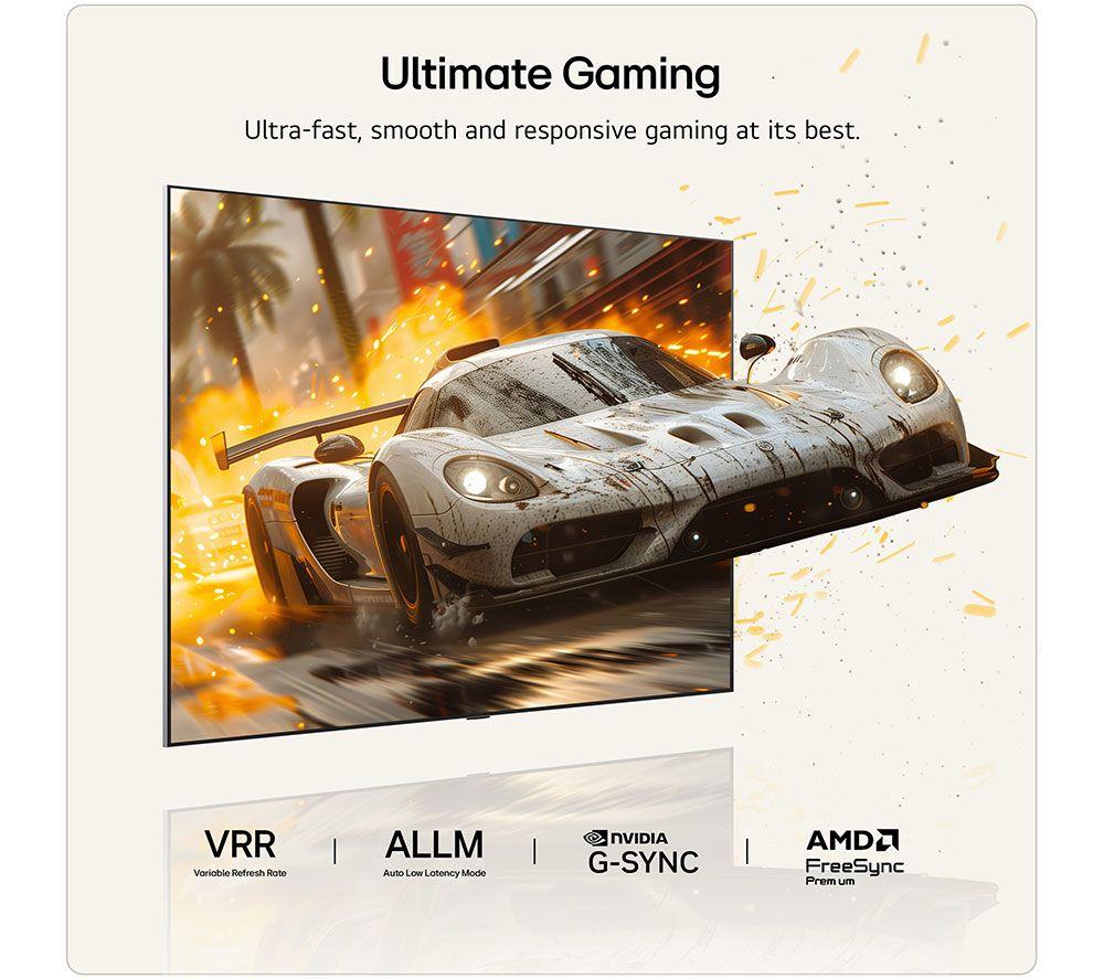 LG G6 OLED AI 4K HDR Smart TV de 77" de 2026 (versión para montaje en pared) - OLED77G64LW