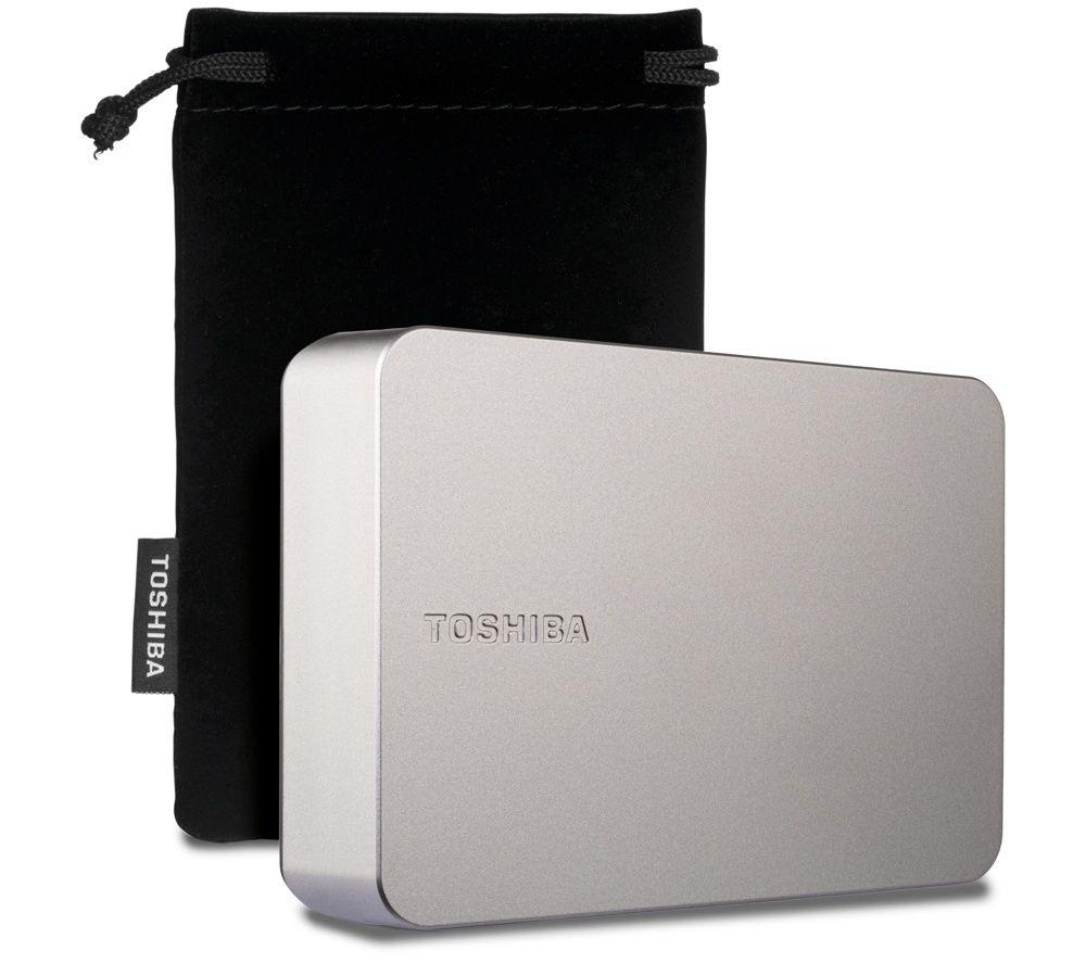 TOSHIBA Canvio Flex Portable Hard drive - 4 TB, Silver