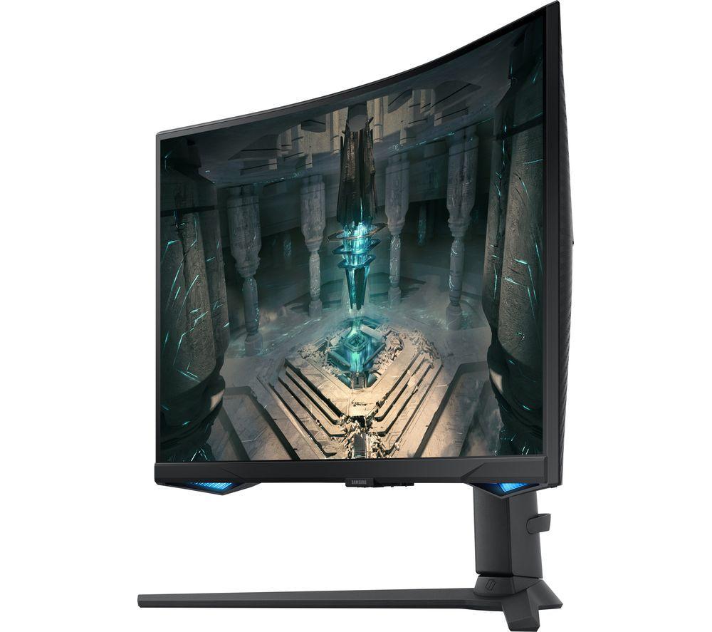 SAMSUNG Odyssey G65B LS27BG650EUXXU Quad HD 27" Curved VA Smart Gaming Monitor - Black