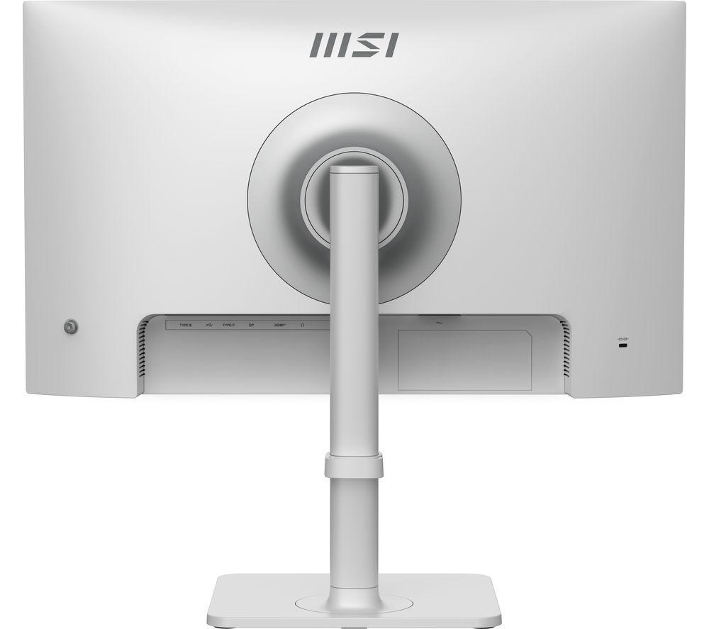 Monitor LED MSI PRO MAX 241PHW E144 Quad HD de 23.8" - Blanco