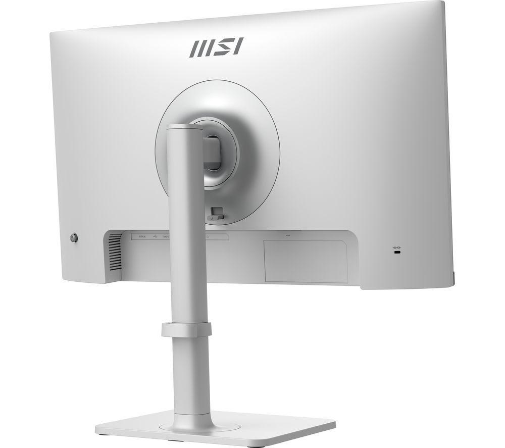 Monitor LED MSI PRO MAX 241PHW E144 Quad HD de 23.8" - Blanco