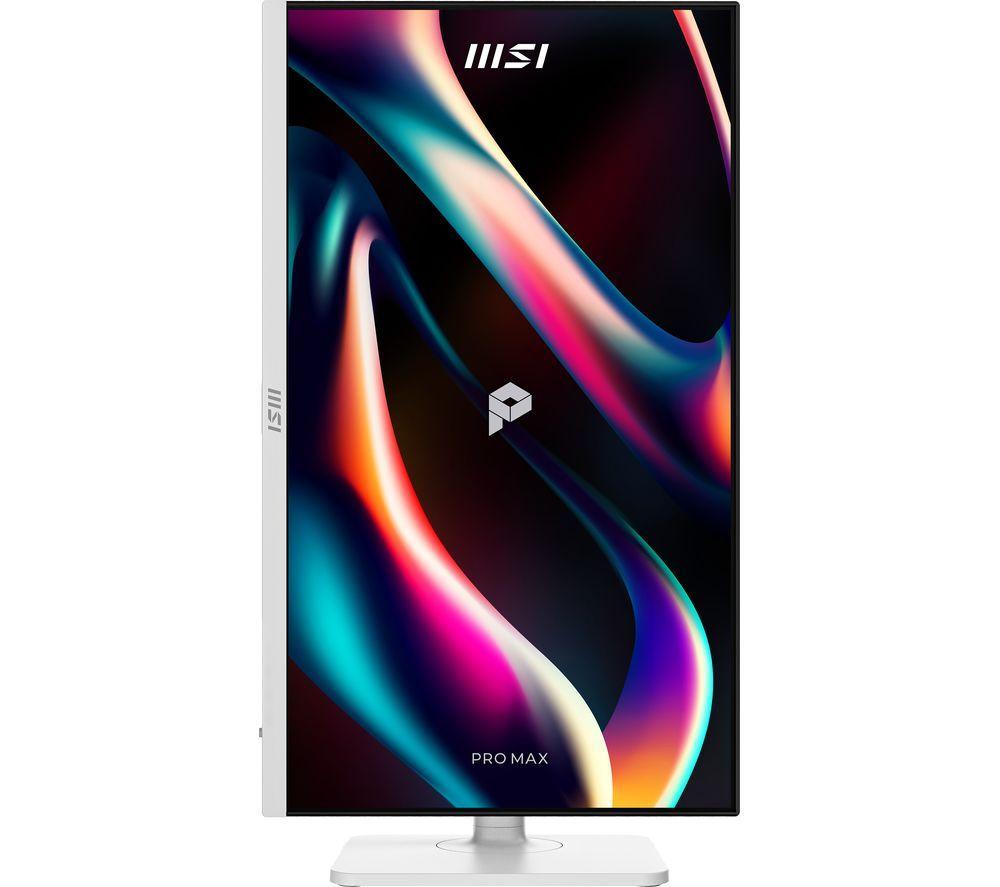 Monitor LED MSI PRO MAX 241PHW E144 Quad HD de 23.8" - Blanco