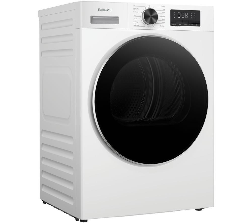 STATESMAN THP28W 8 kg Heat Pump Tumble Dryer - White