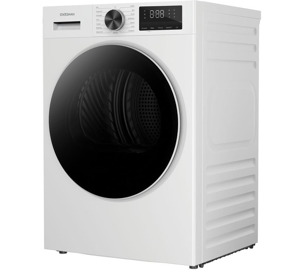 STATESMAN THP28W 8 kg Heat Pump Tumble Dryer - White