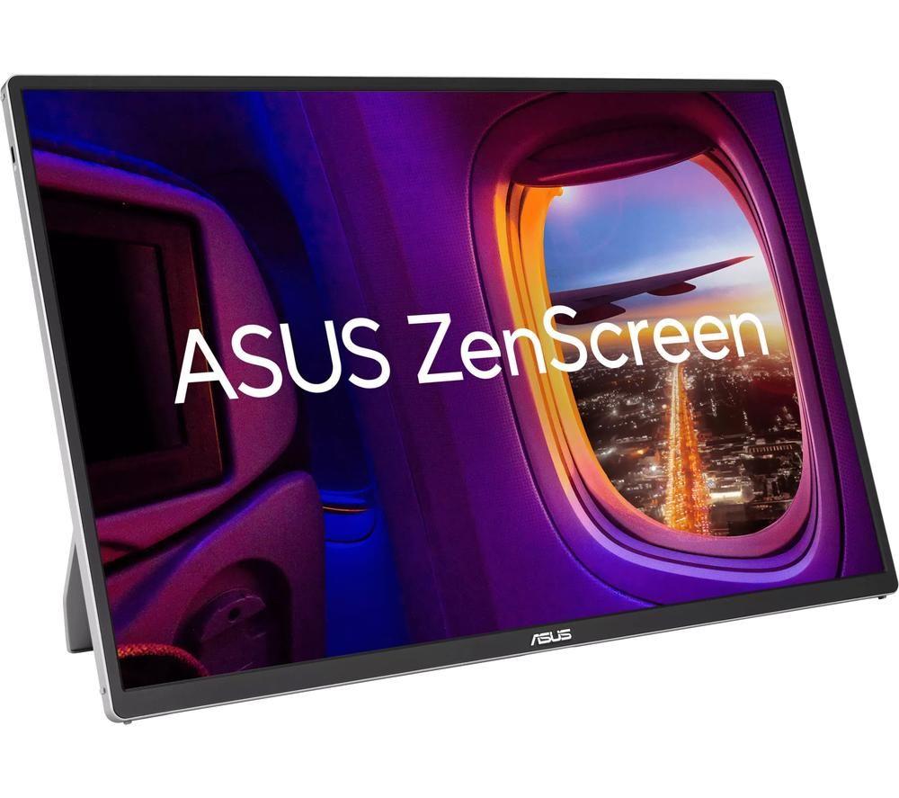 ASUS ZenScreen MQ16FC Full HD 16" OLED Portable Monitor - Grey