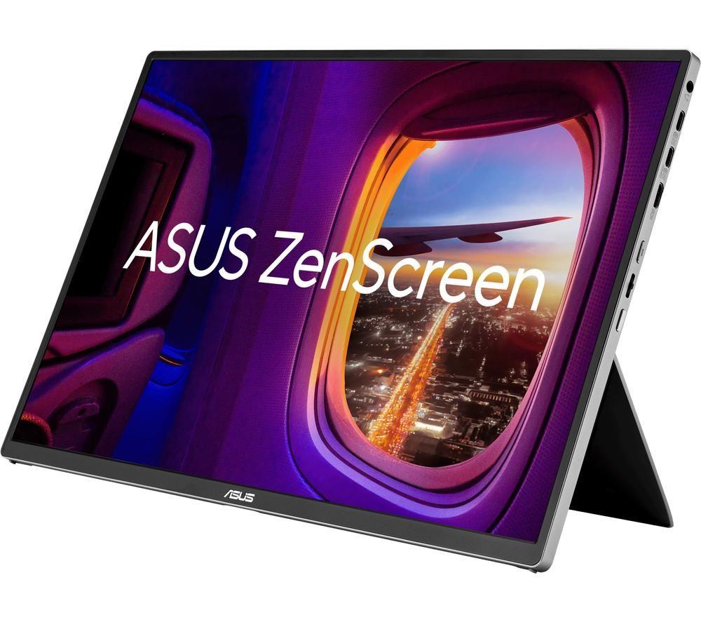 Monitor portátil ASUS ZenScreen MQ16FC OLED Full HD de 16" - Gris