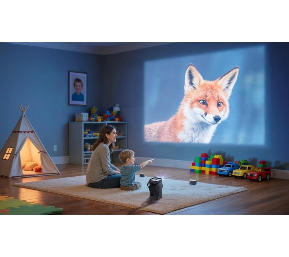 NEBULA P1 Smart Full HD Portable Projector with Detachable Speakers
