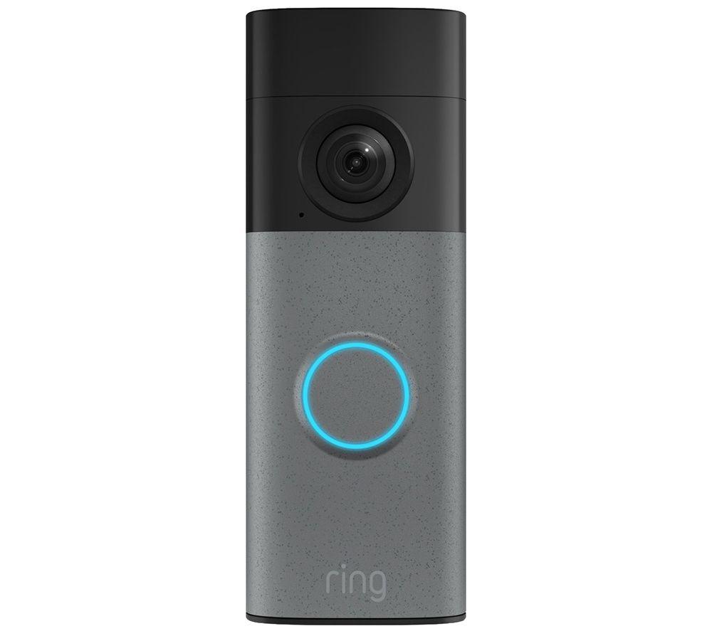 RING Battery Retinal 2K Video Doorbell (Newest Gen) - Speckled Grey