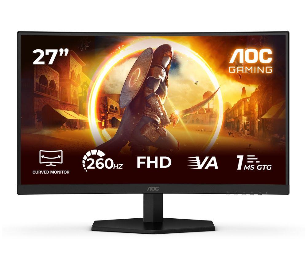 AOC C27G42ZE Full HD 27" Curved VA WLED Gaming Monitor - Black