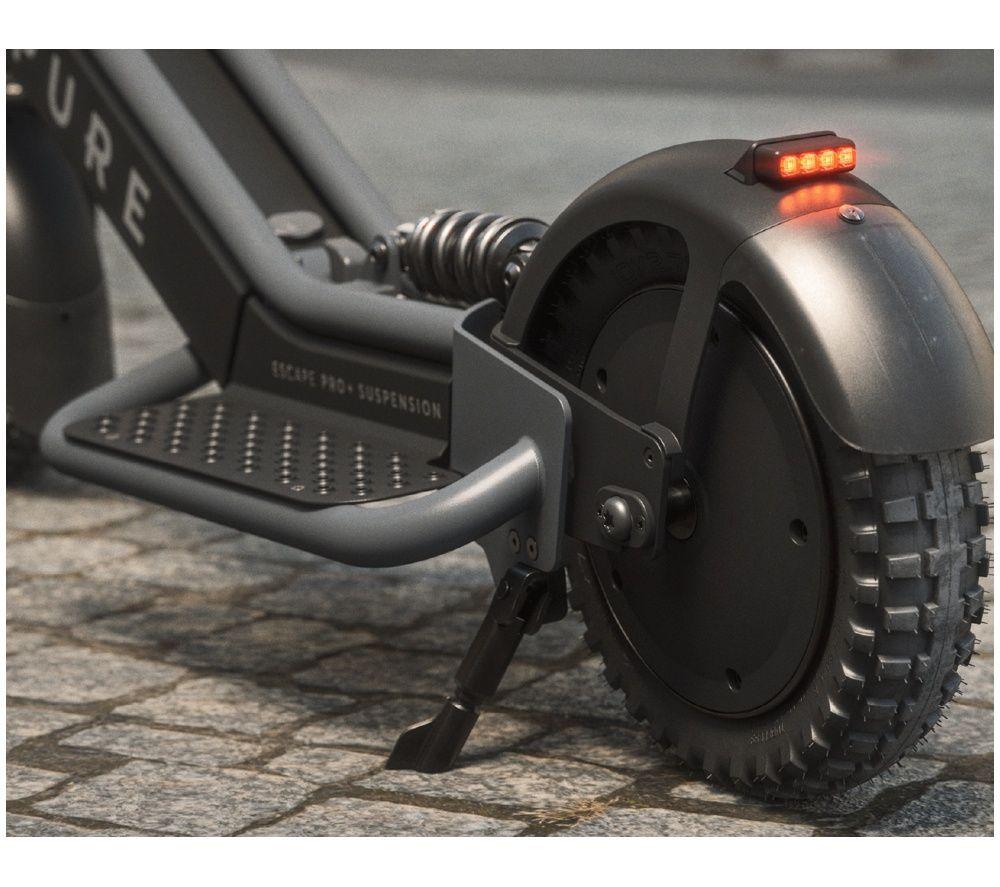 PURE ELECTRIC Pure Escape Pro+ Suspension Electric Scooter - Metallic Grey
