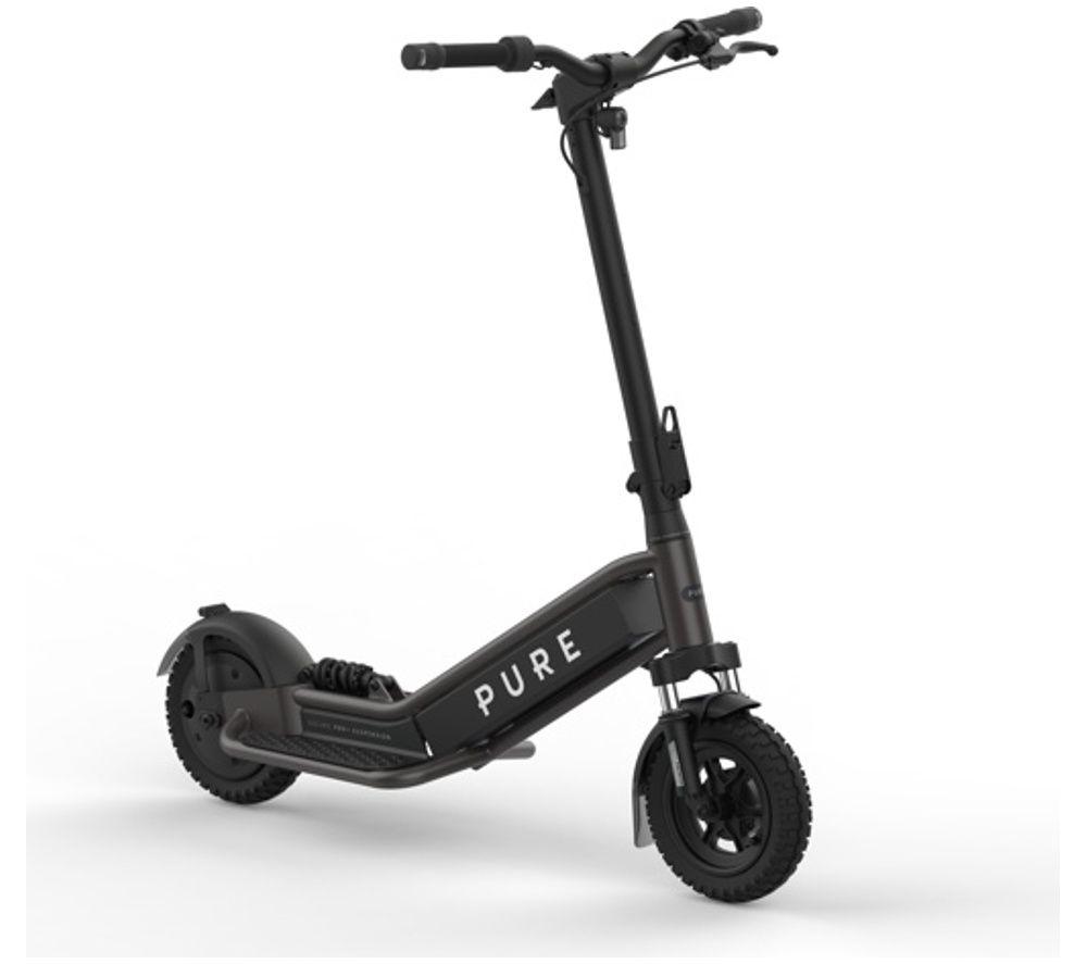 PURE ELECTRIC Pure Escape Pro+ Suspension Electric Scooter - Metallic Grey