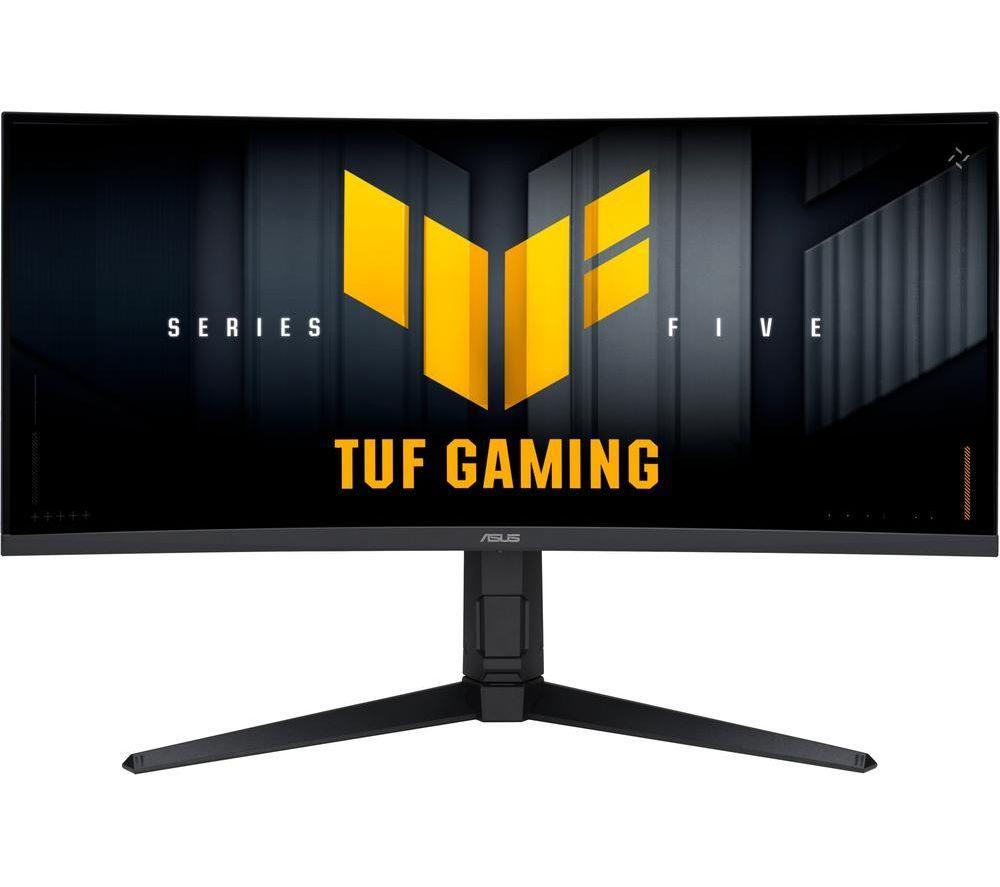 ASUS TUF VG34WQML5A Wide Quad HD 34" Curved LED Gaming Monitor - Black