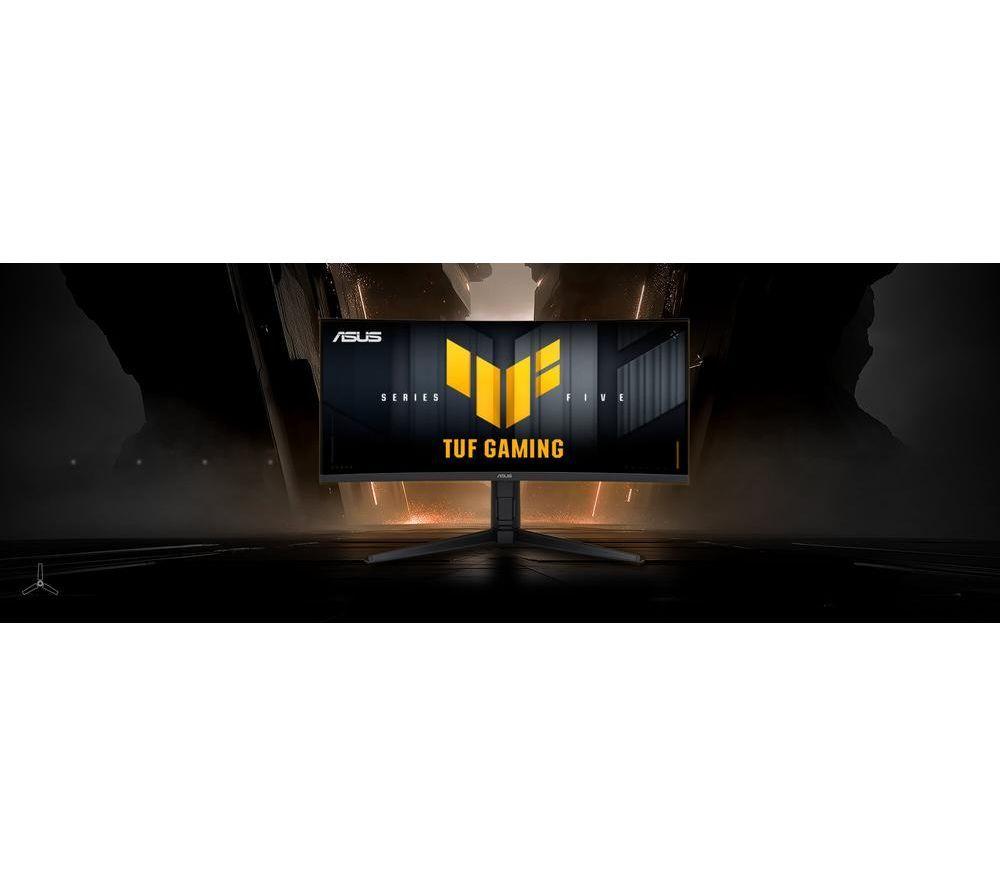 ASUS TUF VG34WQML5A Wide Quad HD 34" Curved LED Gaming Monitor – Schwarz