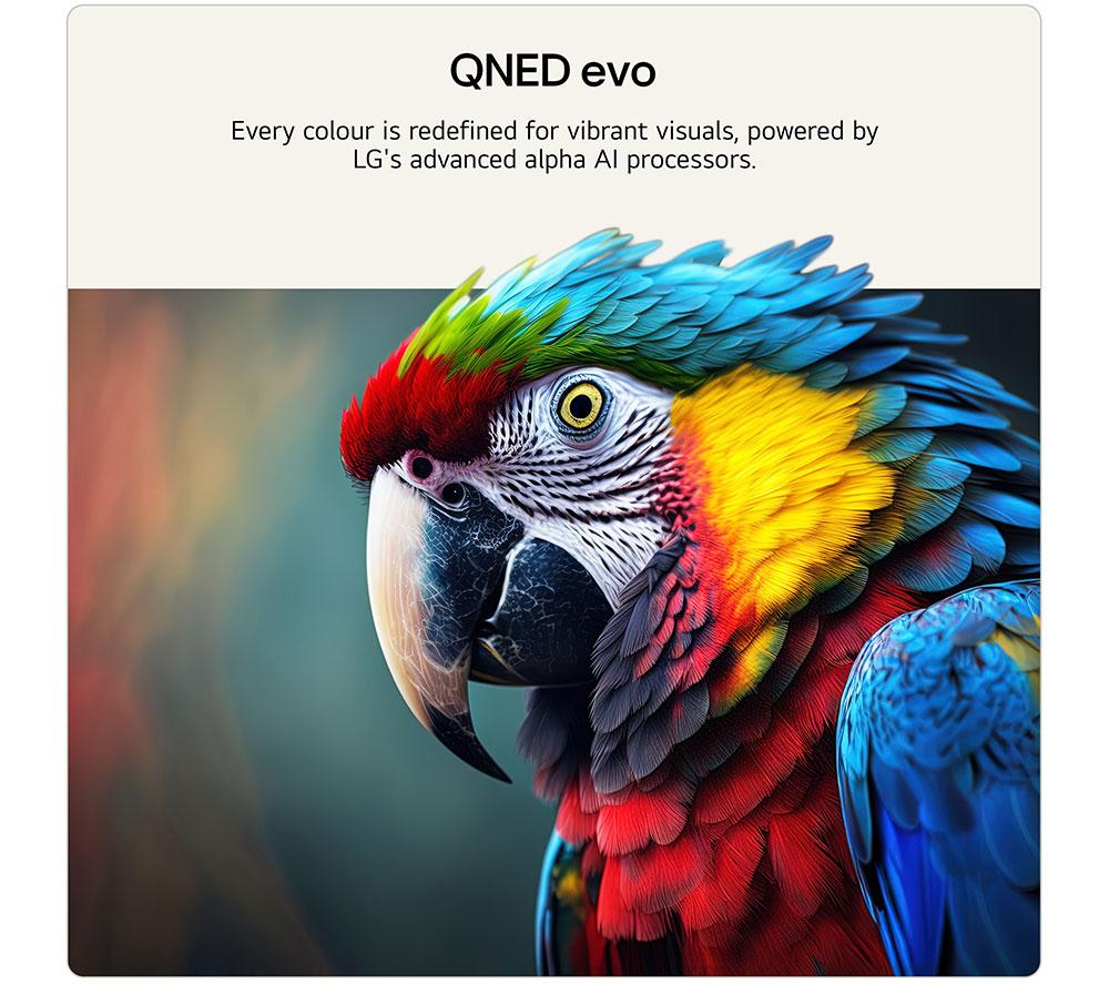 LG QNED86 75" QNED AI Mini LED 4K HDR Smart TV 2026 - 75QNED86B6B