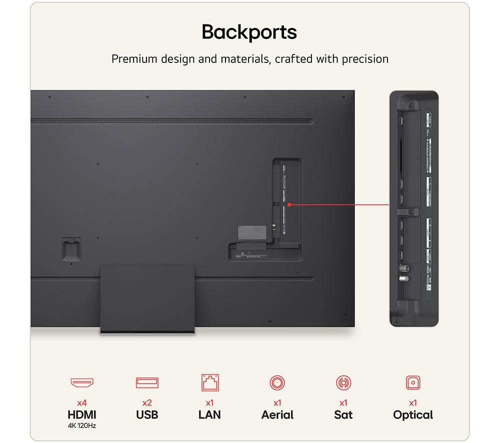 LG QNED86 75" QNED AI Mini LED 4K HDR Smart TV 2026 - 75QNED86B6B