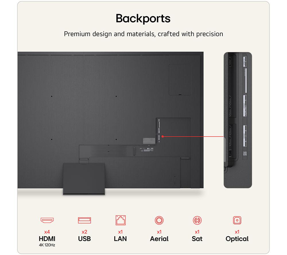 LG QNED87 100" QNED AI Mini LED Smart TV 4K HDR 2026 - 100QNED87B6