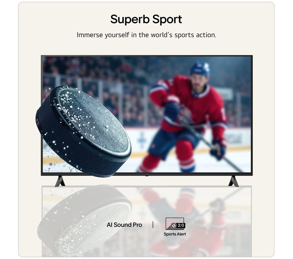 LG NU85 55" LED 4K HDR Smart TV 2026 - 55NU850B6LA