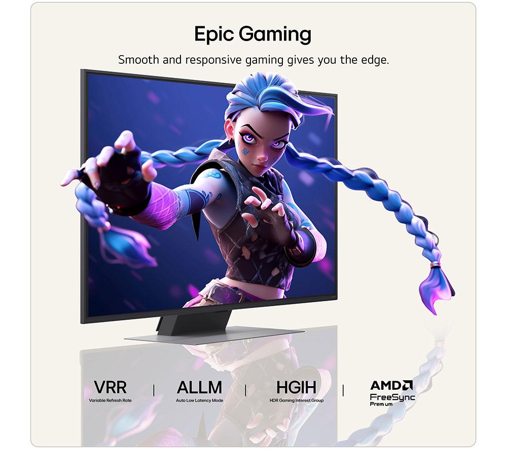 LG QNED86 50" QNED AI Mini LED 4K HDR Smart TV 2026 - 50QNED86B6B