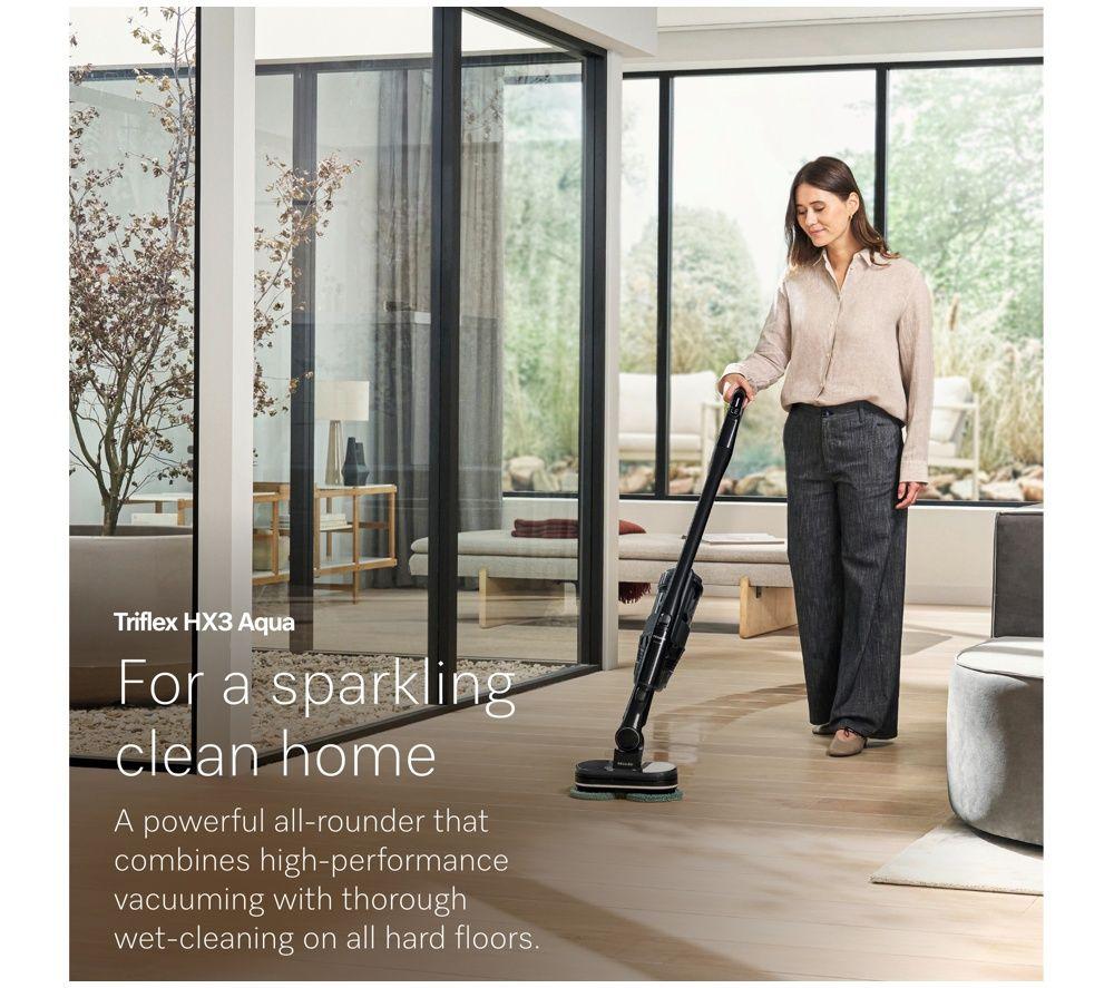 MIELE Triflex HX3 Aqua Cordless Vacuum Cleaner - Obsidian Black