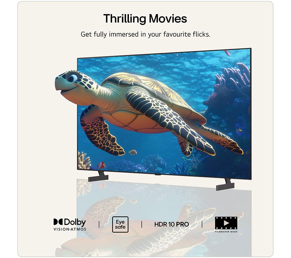 Televisor inteligente OLED 4K HDR con IA LG B6 de 65" 2026 - OLED65B65LA