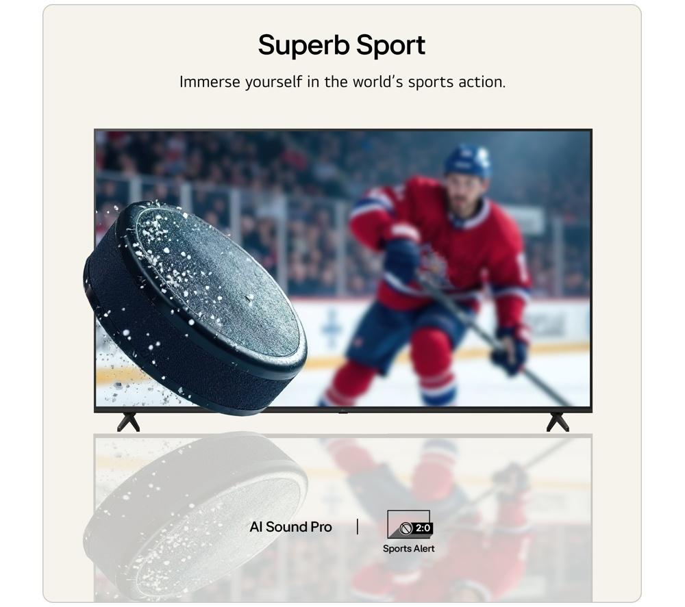 LG NU85 85" LED 4K HDR Smart TV 2026 - 85NU850B6LA