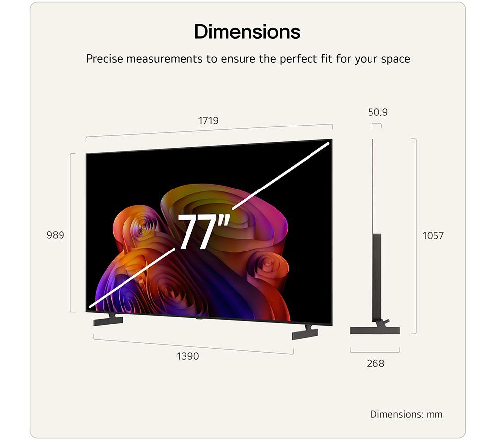 LG B6 77" OLED AI 4K HDR Smart TV 2026 - OLED77B6ELC