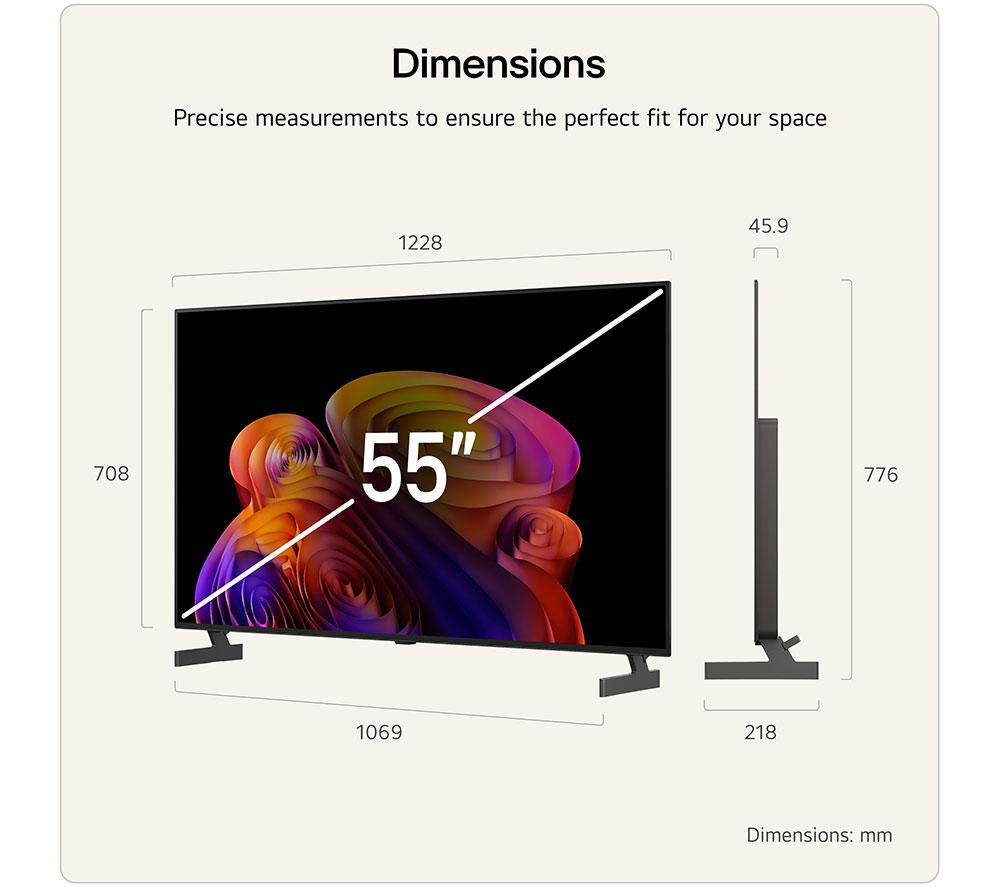 LG B6 55" OLED AI 4K HDR Smart TV 2026 - OLED55B6ELC