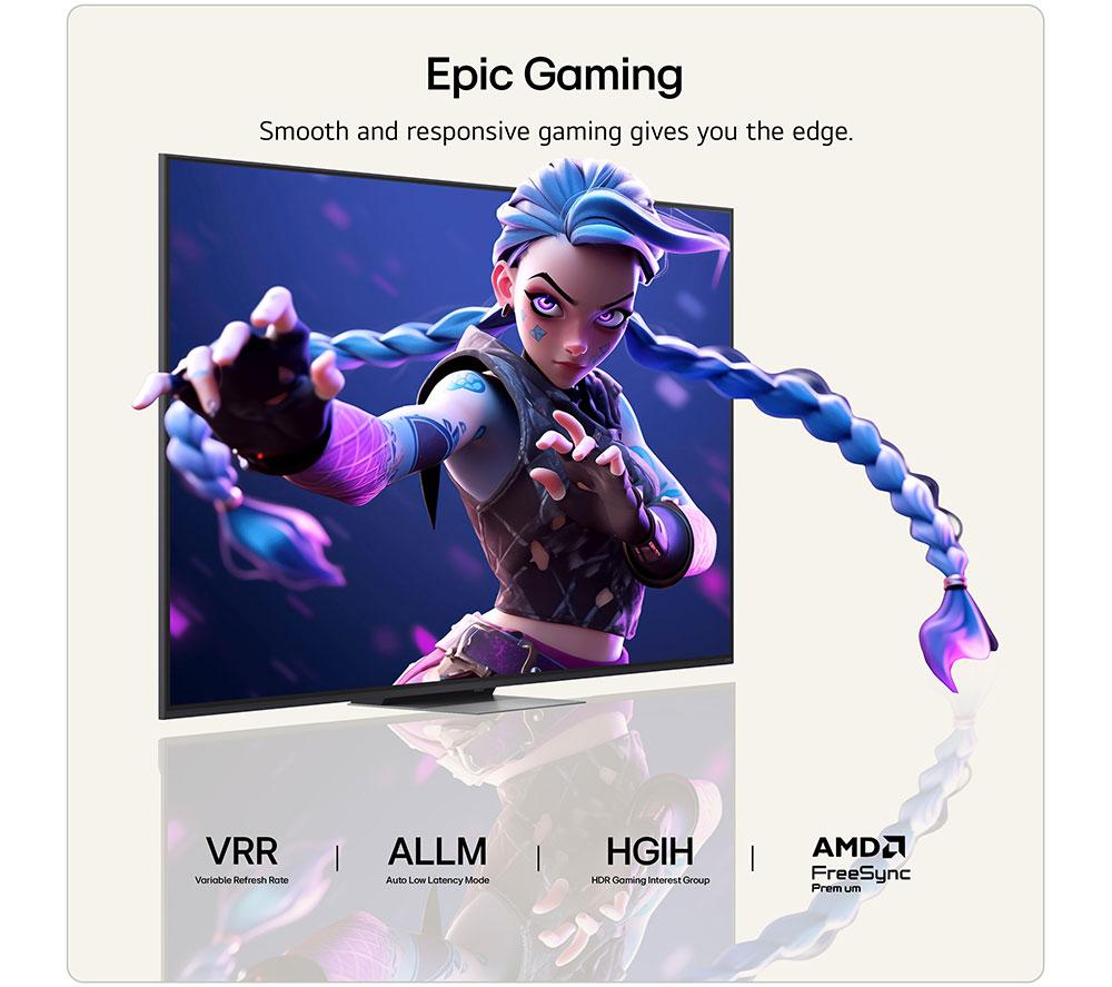 LG QNED86 Smart TV QNED AI Mini LED 4K HDR de 86" 2026 - 86QNED86B6B