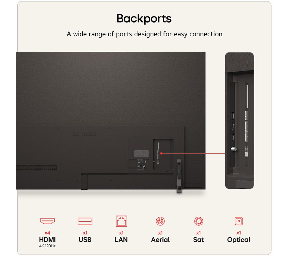 LG B6 83" OLED AI 4K HDR Smart TV 2026 - OLED83B6ELB