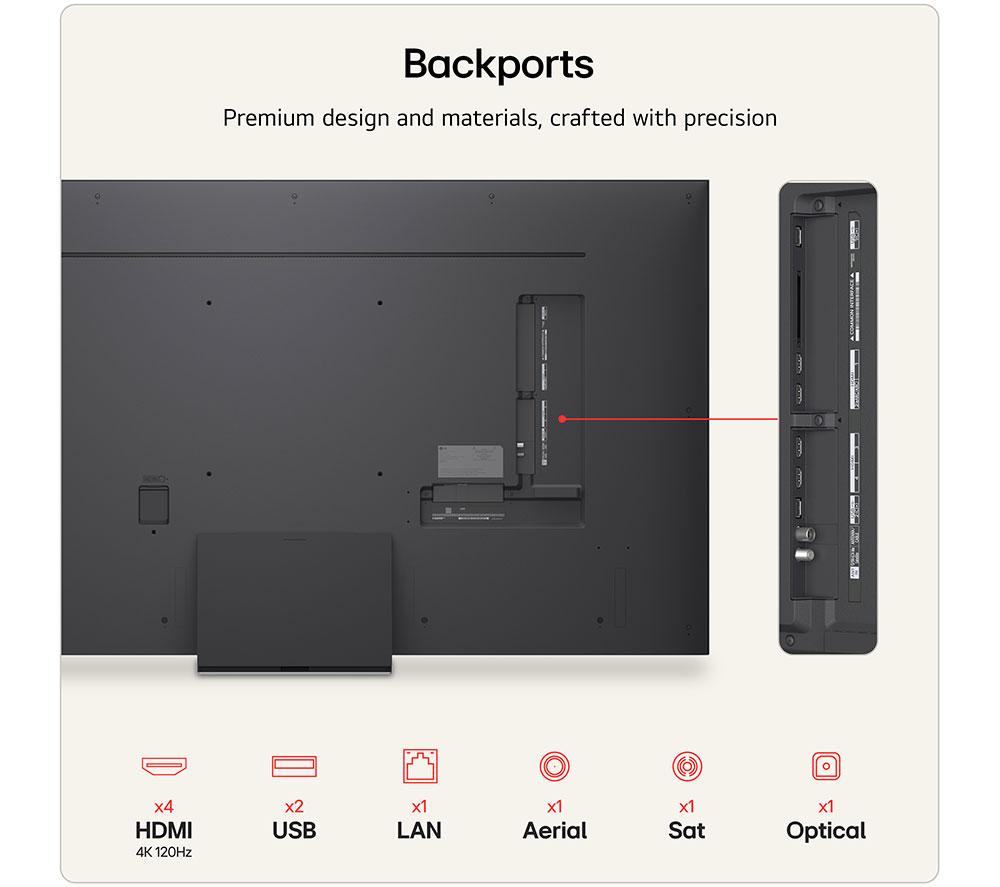 LG QNED86 65" QNED AI Mini LED 4K HDR Smart TV 2026 - 65QNED86B6B