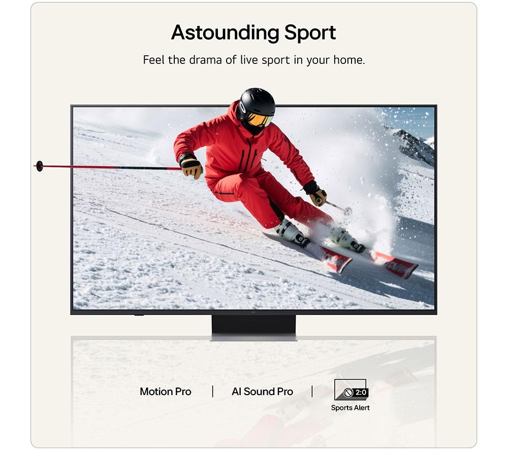LG MRGB88 65" Mini RGB AI 4K HDR Smart TV 2026 - 65MRGB88B6B